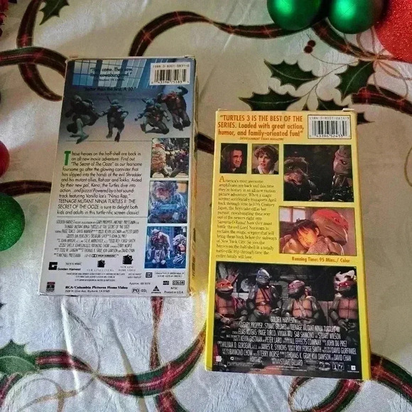 TEENAGE MUTANT NINJA TURTLES II PLUS SAME III CLASSIC COLLECTIBLE - Picture 3 of 4